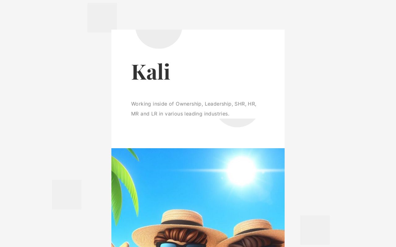 kali resume